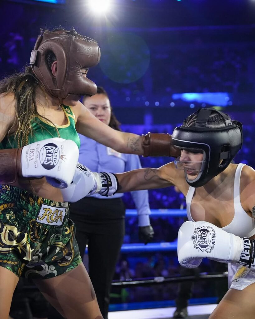 Qui est Milica Ybañez: L'influenceur argentin fait des vagues dans des sports de combat 5 Milica mica ybanez 4