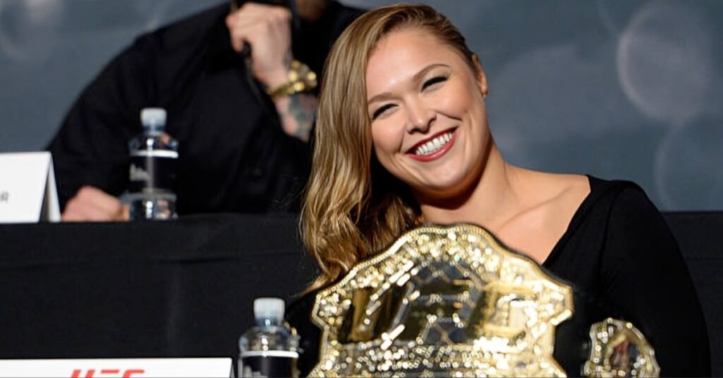 Ronda Rousey admet qu'elle n'a jamais évolué au cours de sa carrière à l'UFC. J'étais tout pour tout le monde