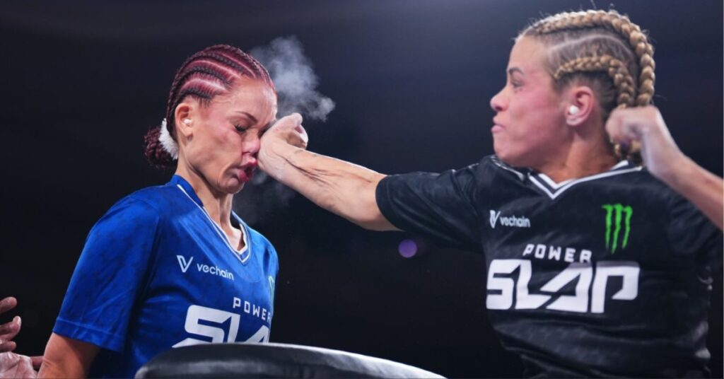 La victime meurtrie de la Power Slap de Paige VanZant dit qu'elle vit son rêve avec un « visage blessé »