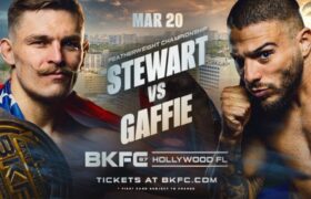 BKFC 87 : Stewart contre Gaffie – Résultats complets et faits saillants d’Hollywood