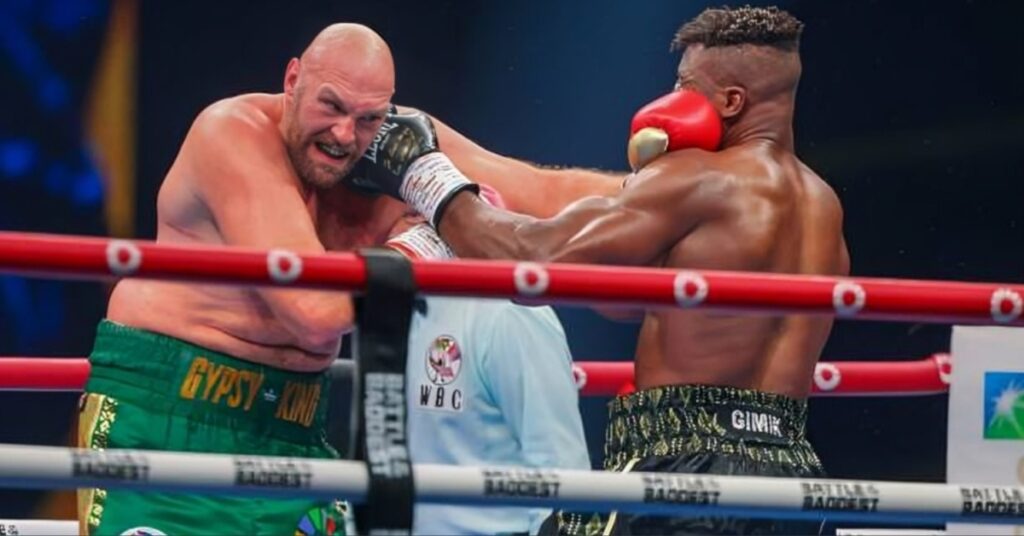 Francis Ngannou vise en retour un match revanche de boxe avec Tyson Fury :