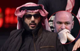 « Turki Alalshikh lui a frappé les fesses » Eddie Hearn rôtit l&rsquo;échec de la prise de contrôle de Joshua-Fury par Dana White