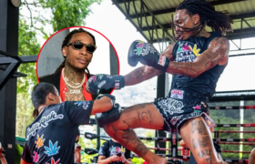 L’entraîneur du champion de l’UFC pense que Wiz Khalifa est prêt pour les combats amateurs de Muay Thai
