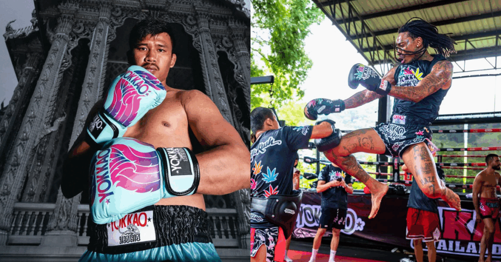 Obtenez les mêmes gants de Muay Thai portés par Superlek et Wiz Khalifa : les gants YOKKAO