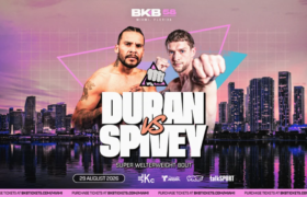 Roberto Duran Jr. prêt pour le combat des retrouvailles à Miami contre Ryan Spivey au BKB 58