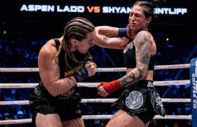 Regarder: Aspen Ladd apporte un record dévastateur de Bare Knuckle KO dans BKB 58
