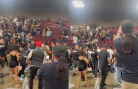Regarder : Une bagarre de 100 personnes interrompt 559 combats à Visalia, 15 personnes arrêtées