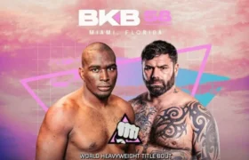 Mick Terrill intervient pour le combat pour le titre de Gustavo Trujillo au BKB 58 Miami