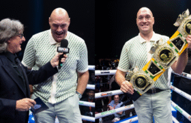 Tyson Fury taquine le changement à mains nues de BKB après l&rsquo;effondrement du combat d&rsquo;Anthony Joshua