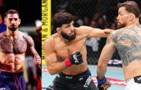 Arman Tsarukyan envoie un message à Ilia Topuria après la victoire de l&rsquo;UFC 331 KO
