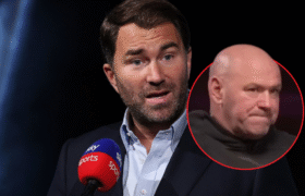 « Nous craquons de rire » Eddie Hearn Jab de Dana White suscite la réaction des combattants