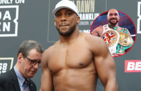Anthony Joshua partage un e-mail interne : Tyson Fury évite les tests PED