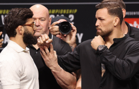 Dana White jette le doute sur Arman Tsarukyan contre Mauricio Ruffy, vainqueur du champion de combat Justin Gaethje
