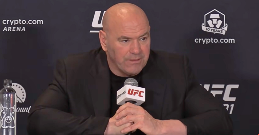 Dana White dit qu'il ne sait pas si Fury-Joshua se produira, puis se heurte à un journaliste