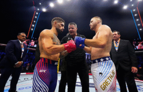 Justin Gaethje joue pour revenir en arrière avec Ilia Topuria et qualifie l&rsquo;allégation relative aux gants de « boiteuse et terrible »