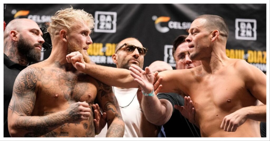 Jake Paul et Nate Diaz