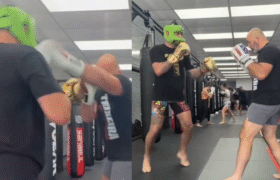 « Mettre une ceinture de sécurité sur un réservoir » – Alex Pereira portant un couvre-chef pendant le combat fait parler les fans