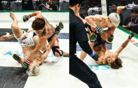 Seiya Inoue marque un KO sauvage de RIZIN et dit à son père qui lutte contre le cancer : « Continuons à nous battre ensemble »